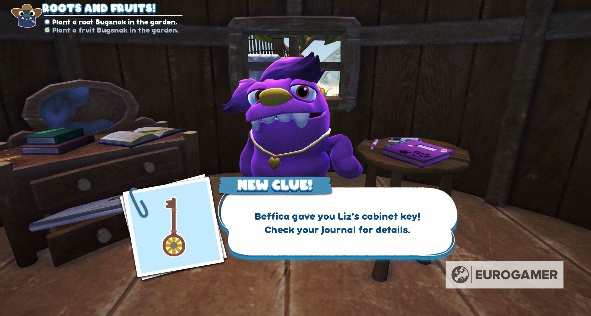 Bugsnax video diary locations Where to find Lizbert's video diaries